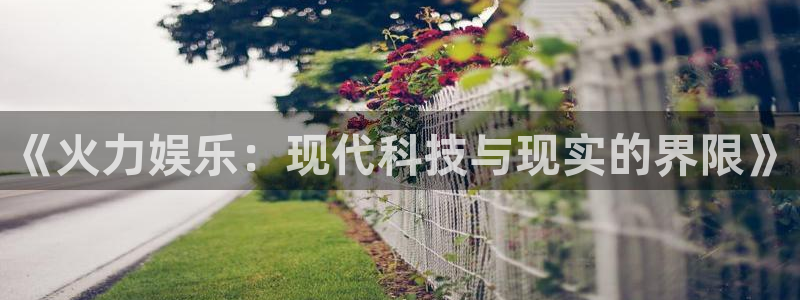 星耀国际网页版登：《火力娱乐：现代科技与现实的界限》