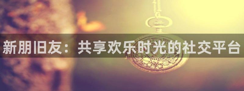 星耀国际注册网页版：新朋旧友：共享欢乐时光的社交平台